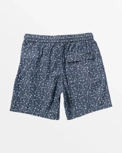 RVCA Shorts / Hybrids>ESCAPE ELASTIC WAIST CHAMBRAY SHORTS