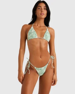 Women RVCA Bikini Tops|Bikini Tops>EXOTICA HALTER SLIDE TRI