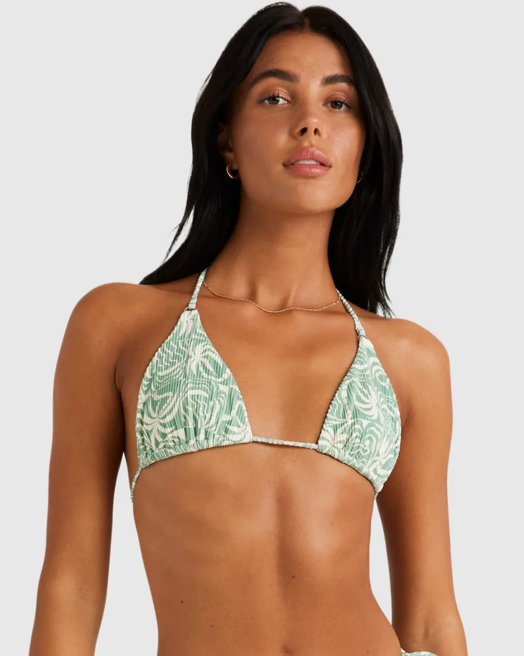 Women RVCA Bikini Tops|Bikini Tops>EXOTICA HALTER SLIDE TRI