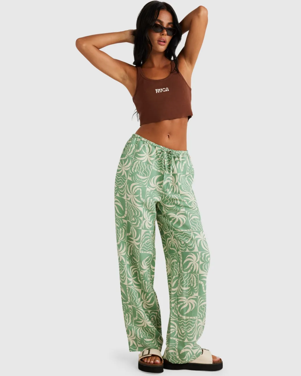 Women RVCA Pants>EXOTICA HOLIDAY PANT