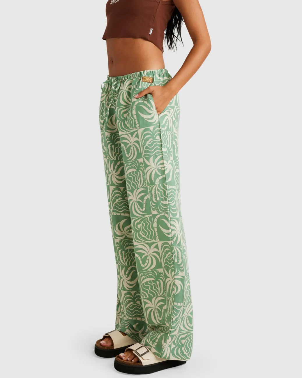 Women RVCA Pants>EXOTICA HOLIDAY PANT