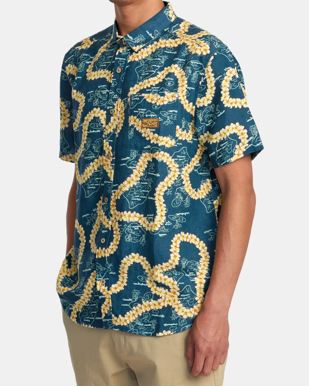 RVCA Shirts / Flannels>EXOTICA SHORT SLEEVE SHIRT