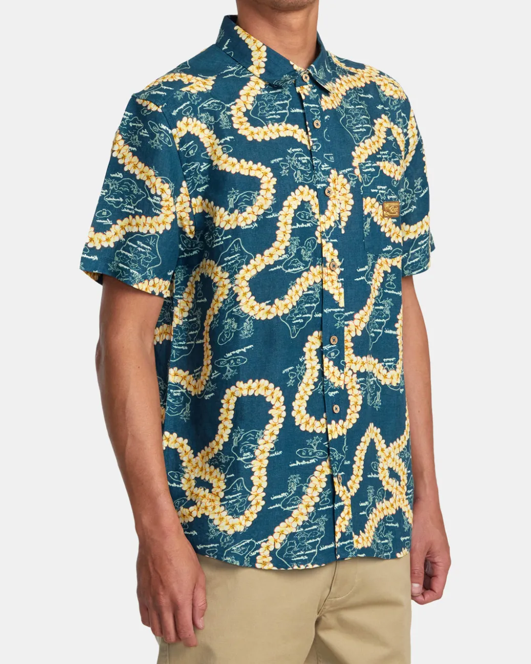 RVCA Shirts / Flannels>EXOTICA SHORT SLEEVE SHIRT