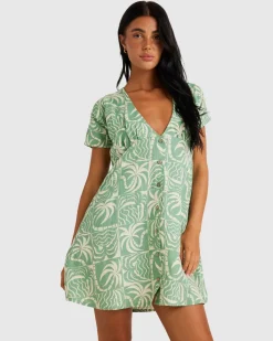 Women RVCA Dresses / Rompers>EXOTICA UNDERSTATED II DRESS