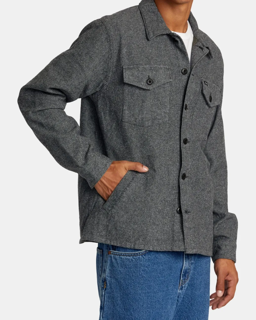 RVCA Jackets>FLIGHT RISK SHIRT JACKET