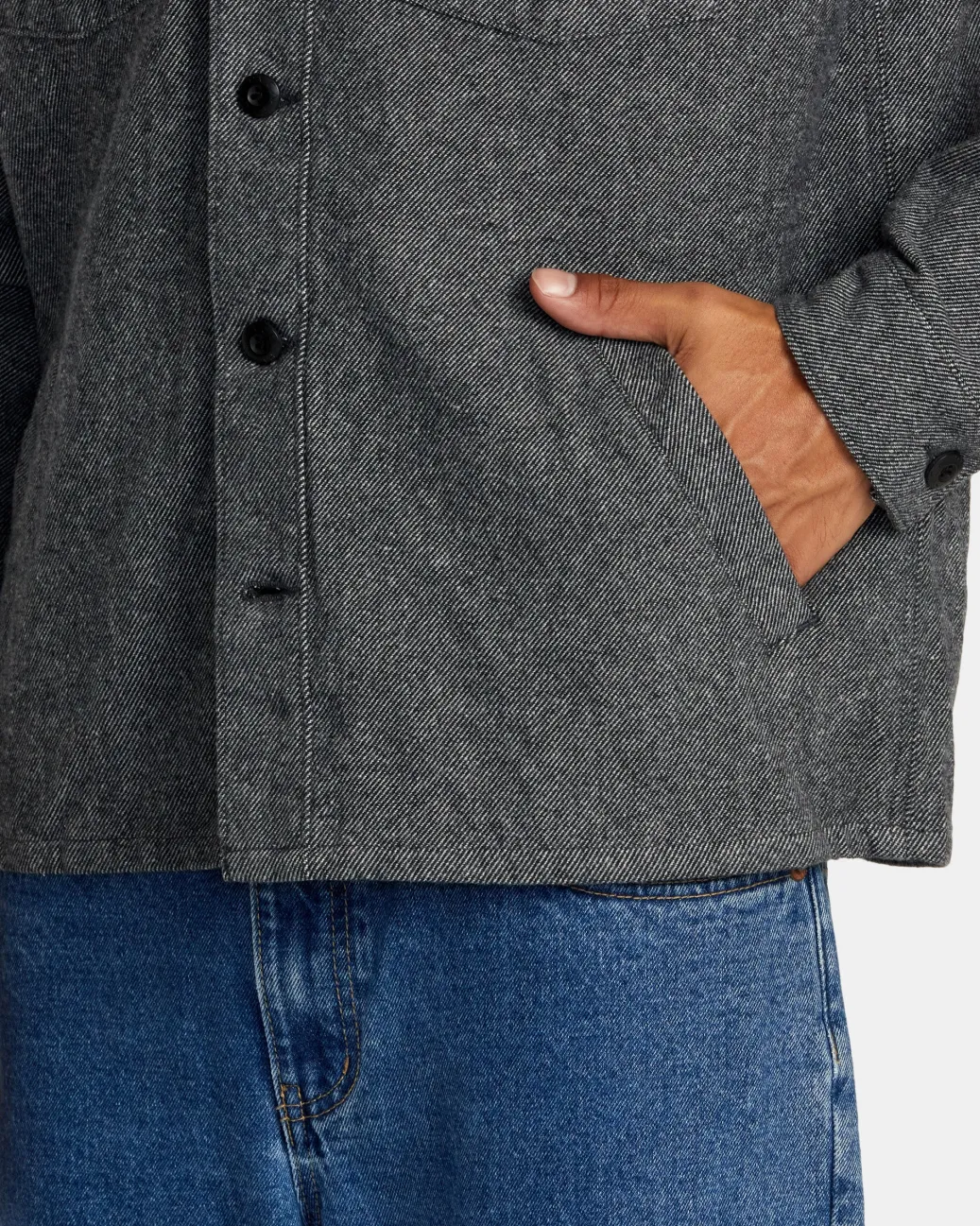 RVCA Jackets>FLIGHT RISK SHIRT JACKET