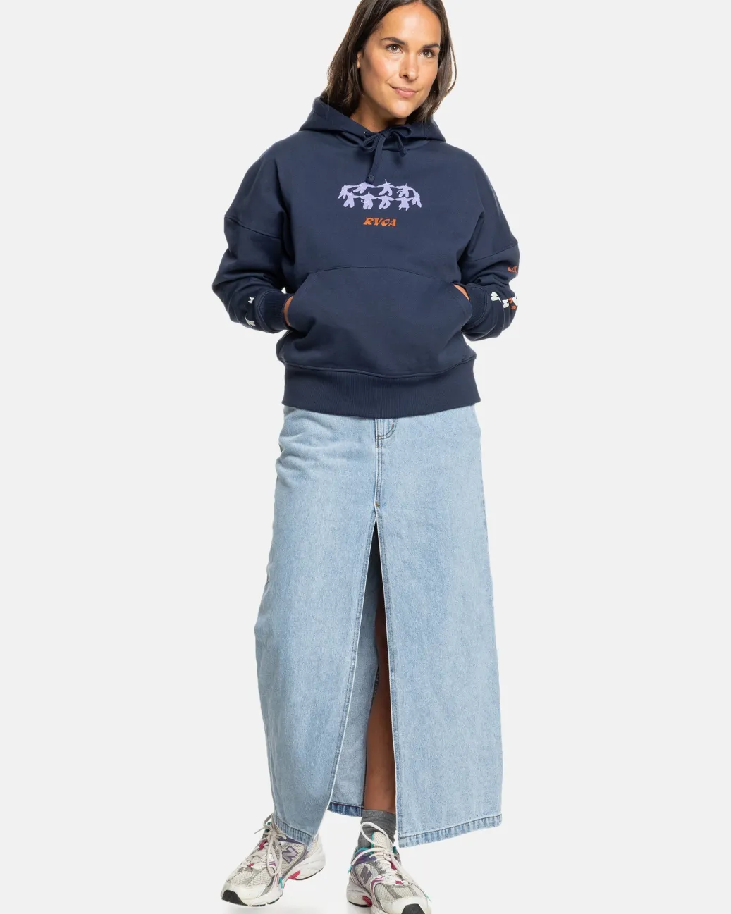 Women RVCA Hoodies / Fleece>GABRIELLE HOODIE