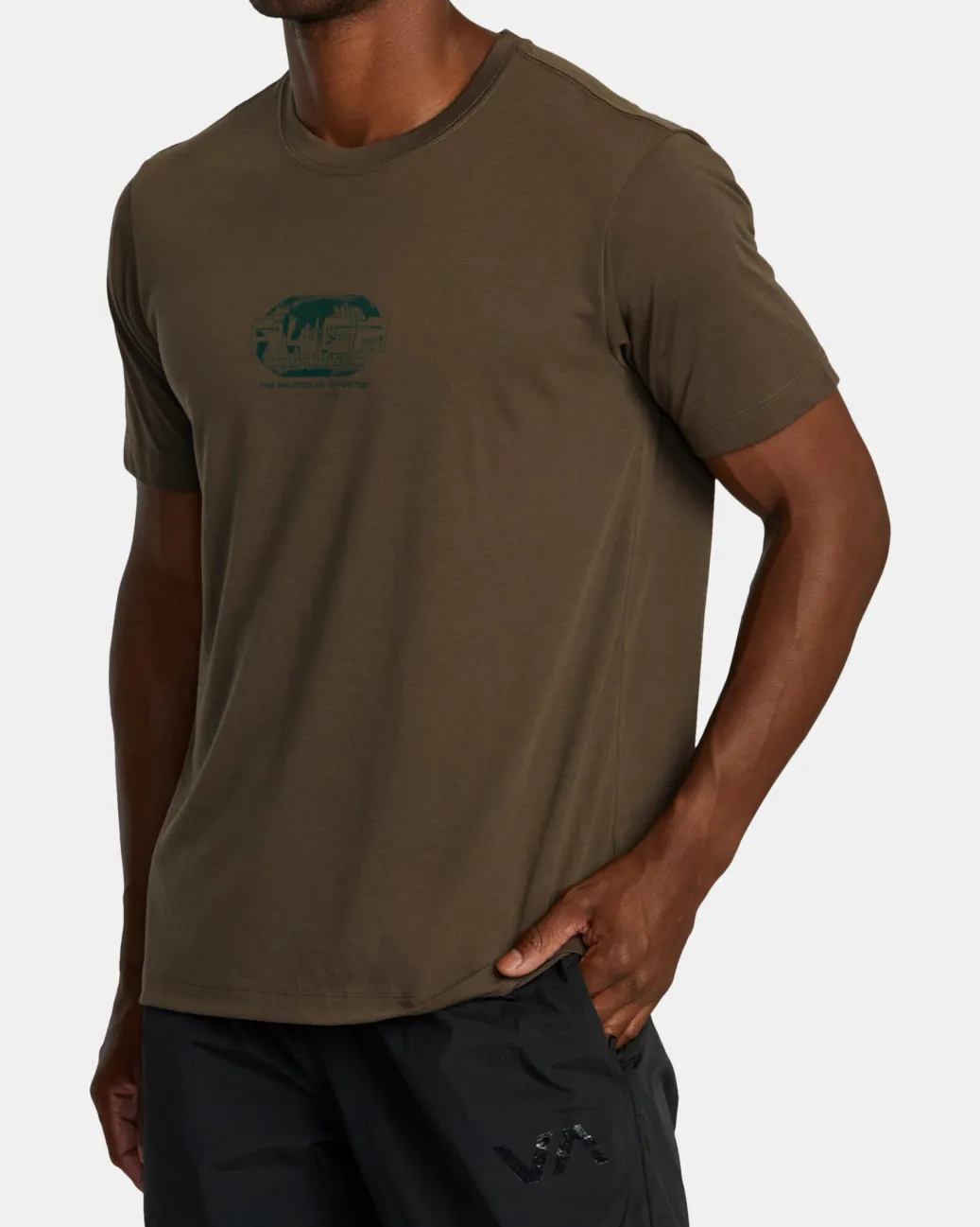 RVCA Workout Shirts|Tees / Tanks>GLOBAL DIGI SPORT TECH TEE