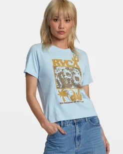 Women RVCA Tees / Tanks>HAMILTON DAILY TEE