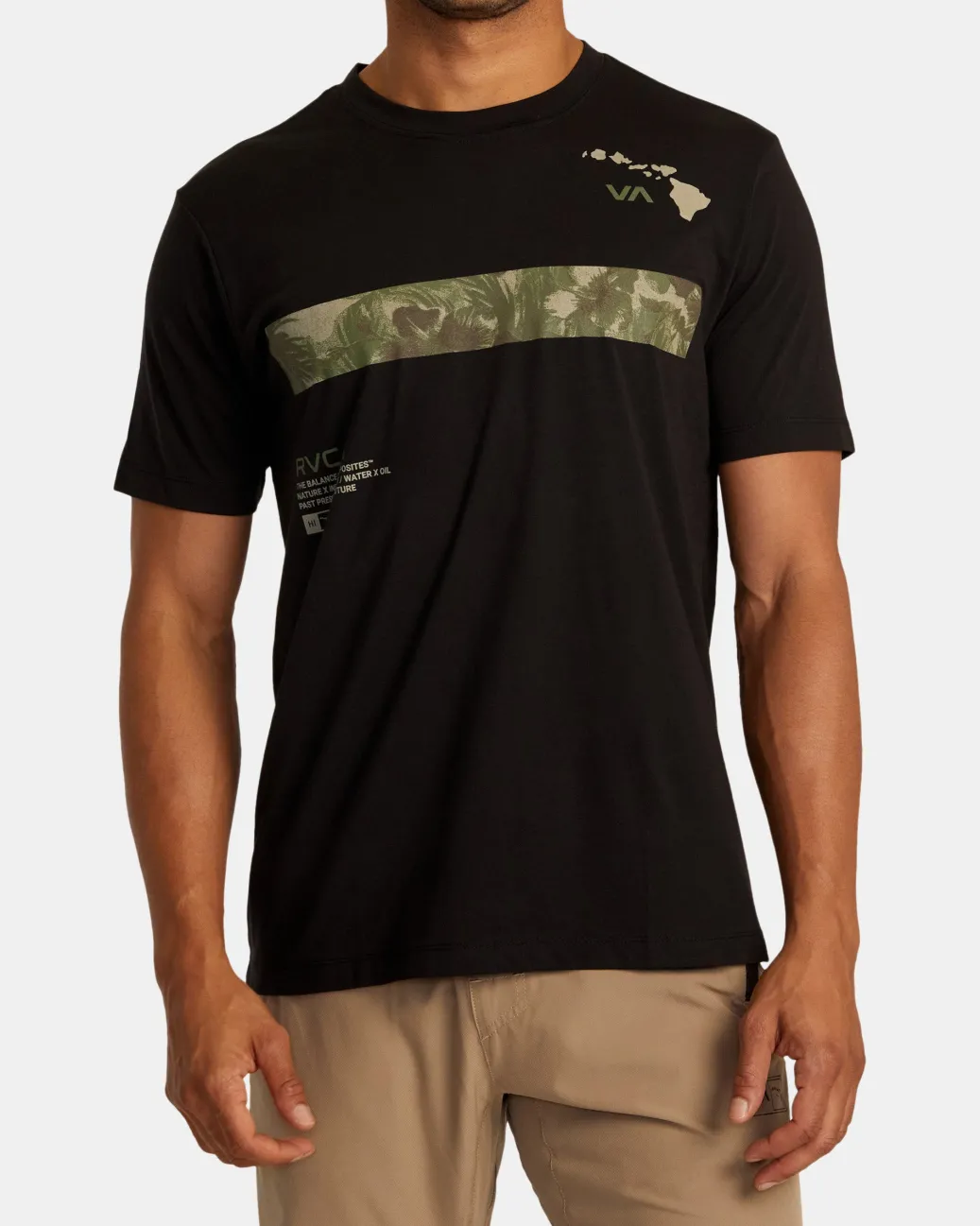 RVCA Tees / Tanks>HAWAII BAR TREE TEE