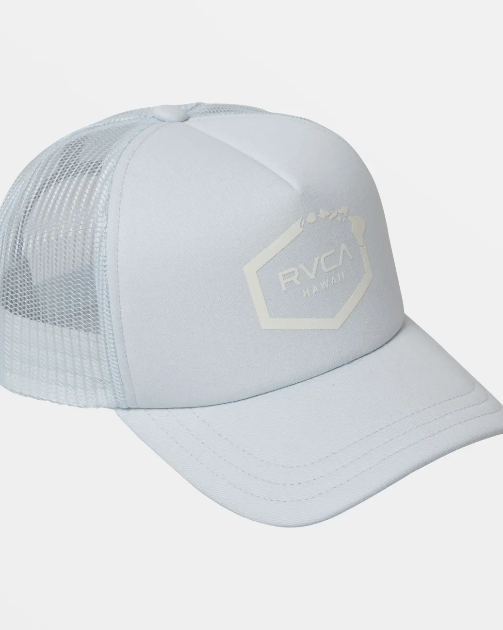 Women RVCA Hats>HAWAII HEX FOAM TRUCKER HAT
