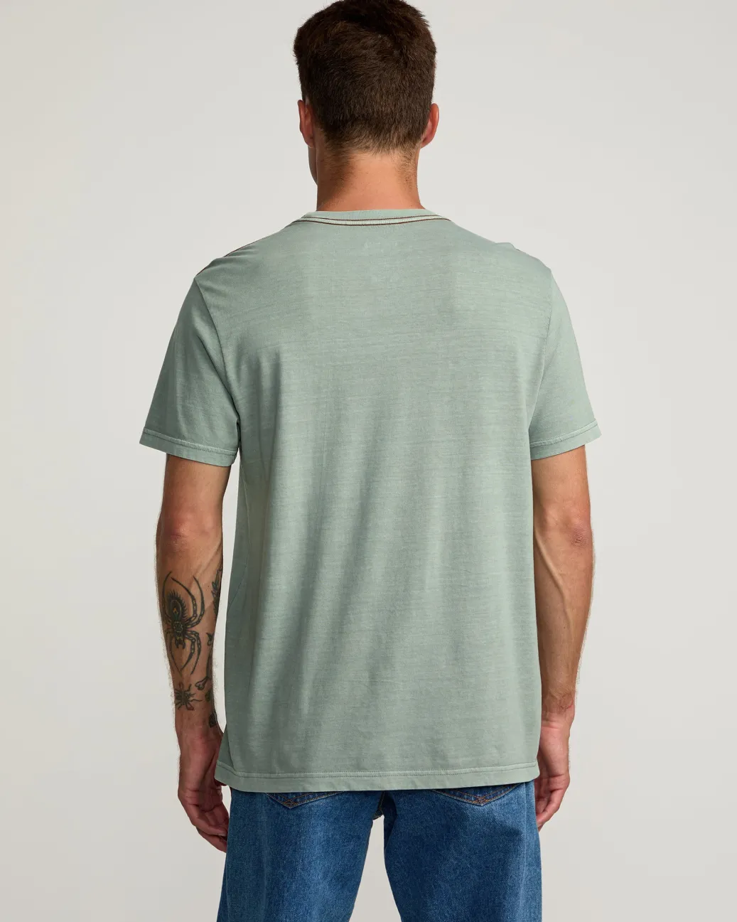 RVCA Tees / Tanks>HAWAII ISLAND HEX POCKET TEE