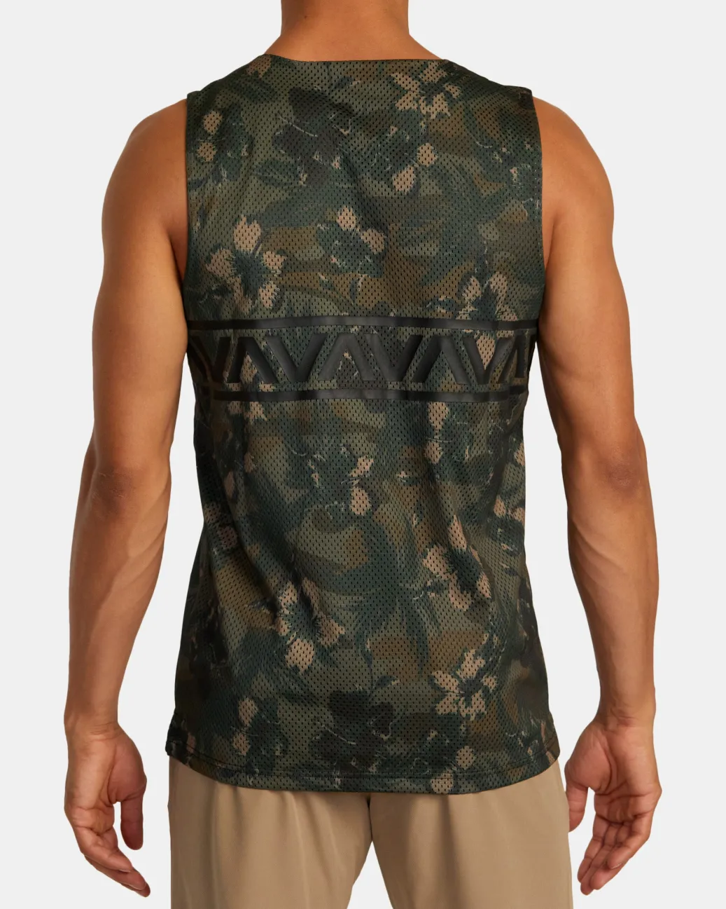 RVCA Tees / Tanks>HAWAII TARO MESH TANK TOP