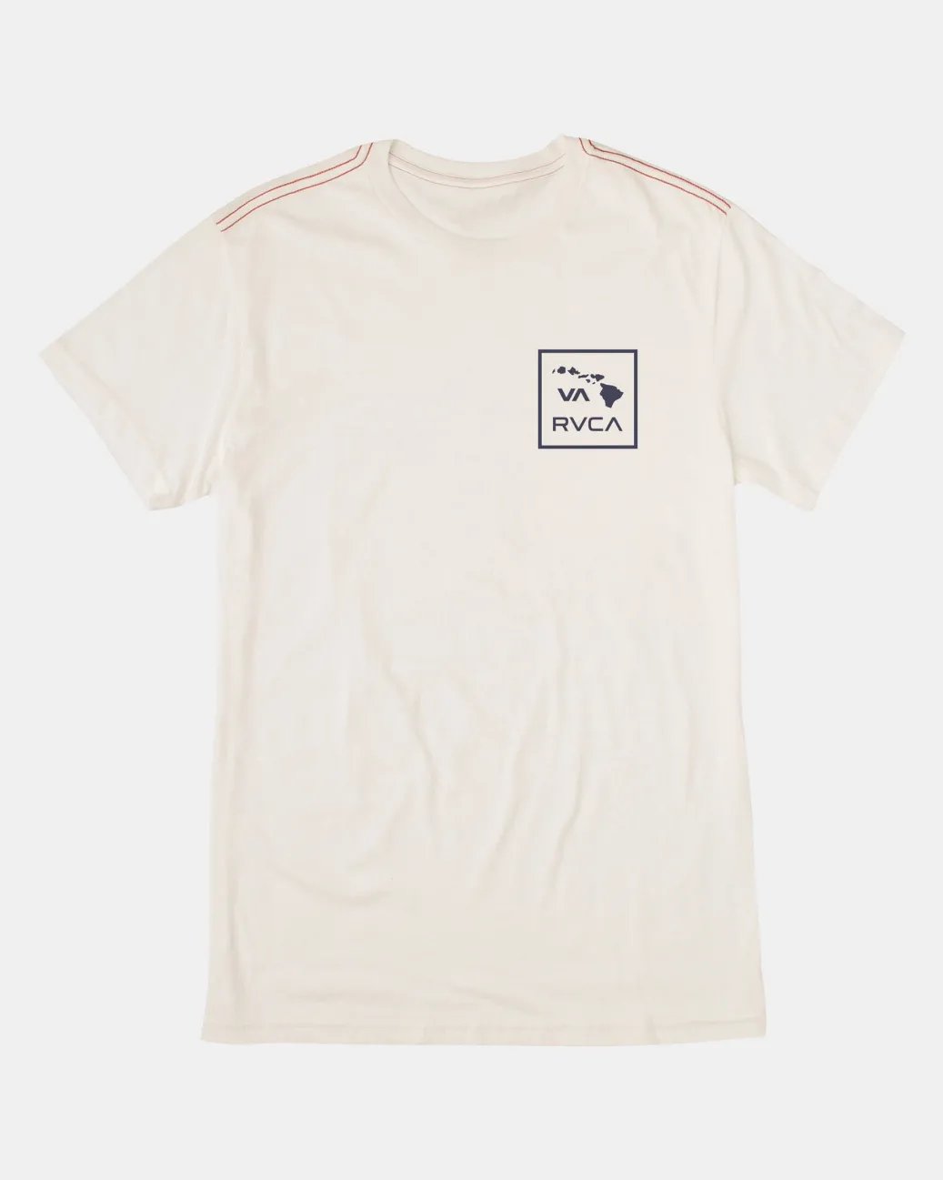 RVCA Tees / Tanks>HAWAII VA ATW PALM SHORT SLEEVE TEE