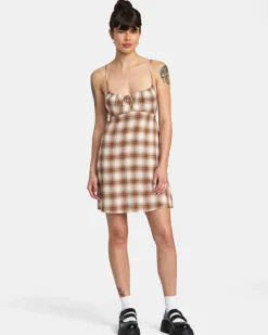 Women RVCA Dresses / Rompers>HILLSIDE MINI DRESS