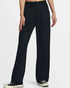 Women RVCA Pants>HUDSON WIDE LEG PANTS