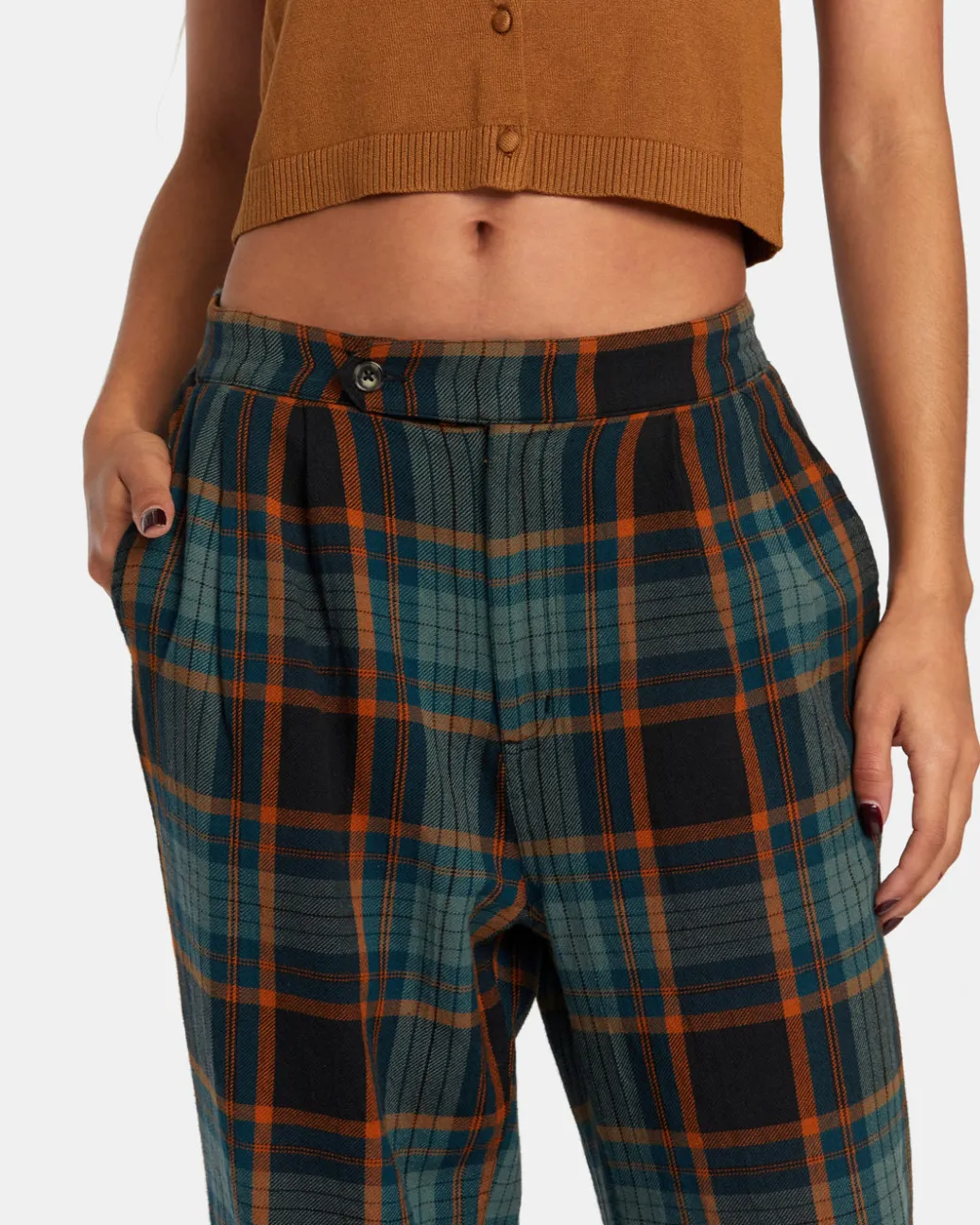 Women RVCA Pants>HUDSON WIDE LEG PANTS
