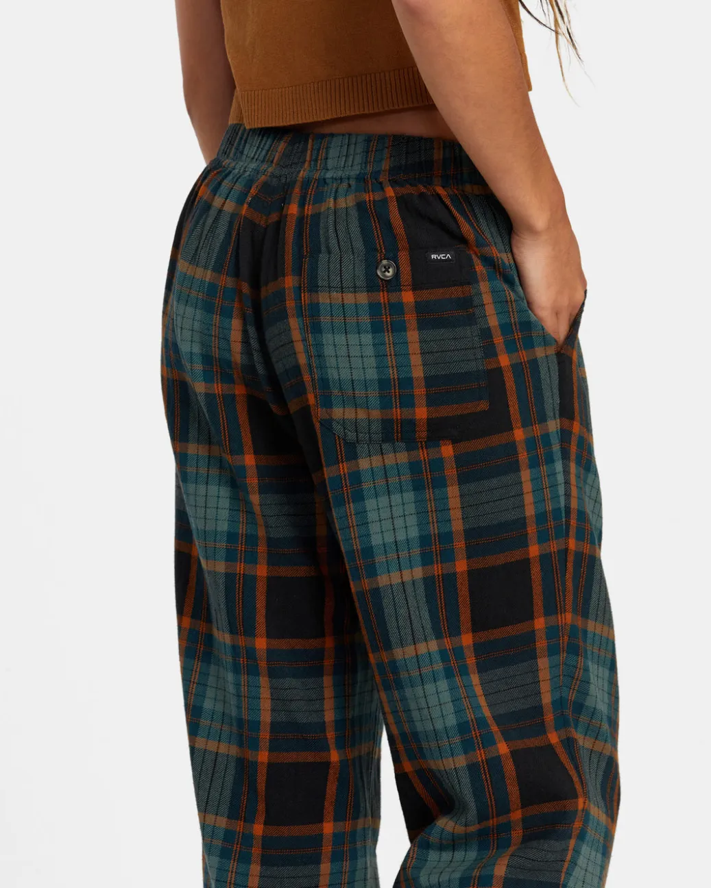 Women RVCA Pants>HUDSON WIDE LEG PANTS
