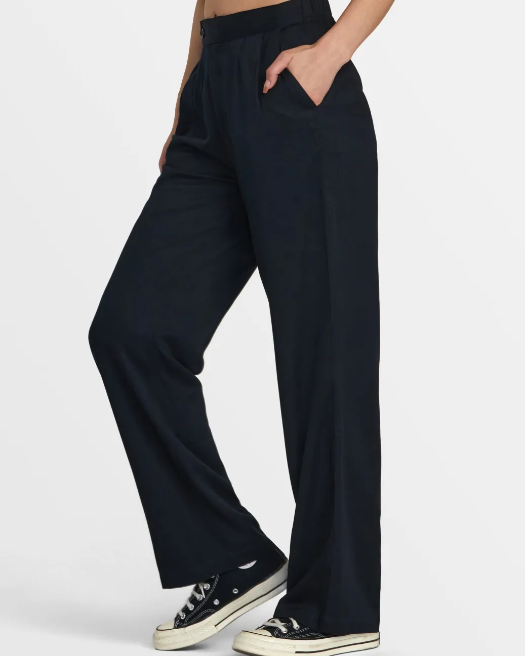 Women RVCA Pants>HUDSON WIDE LEG PANTS