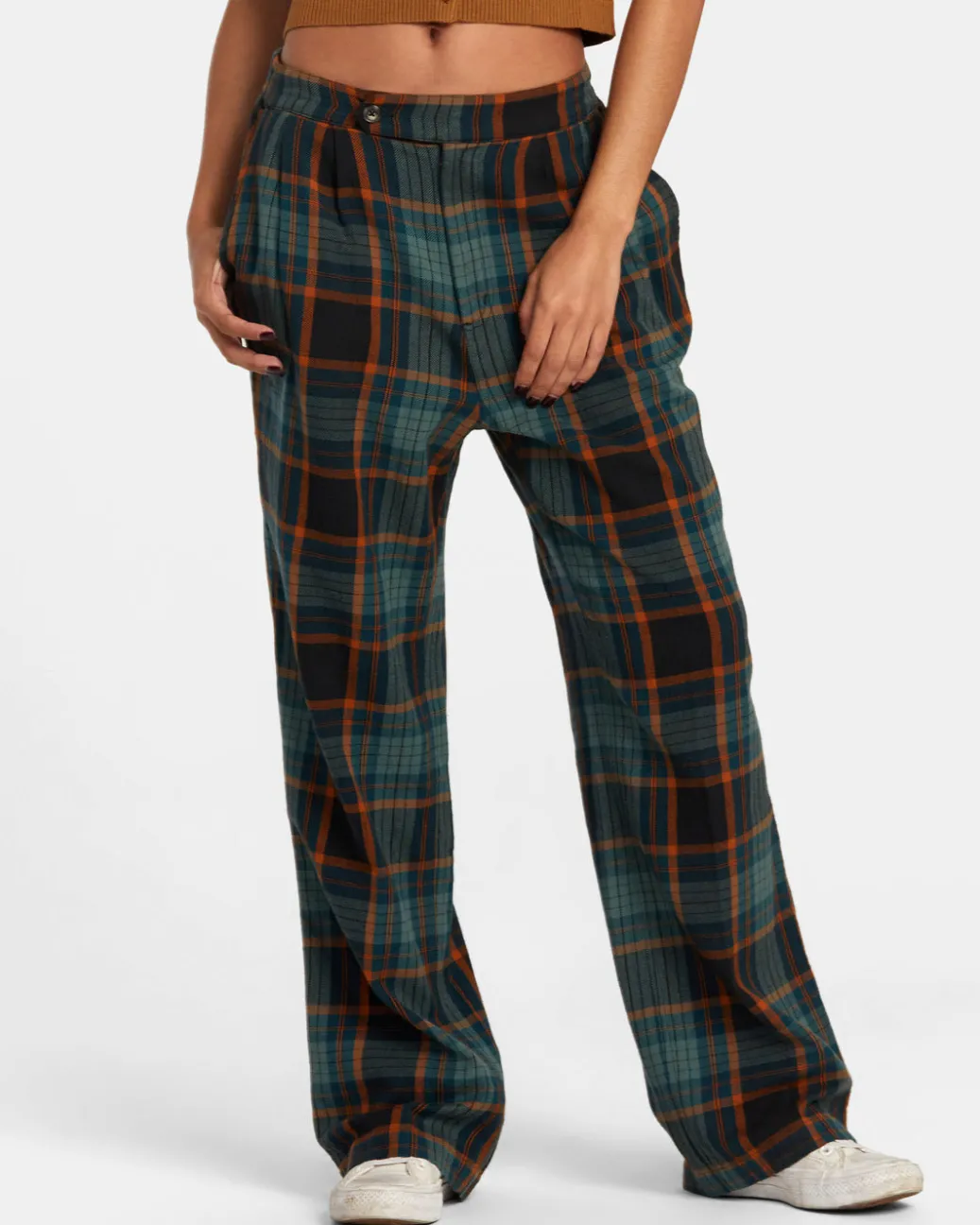 Women RVCA Pants>HUDSON WIDE LEG PANTS