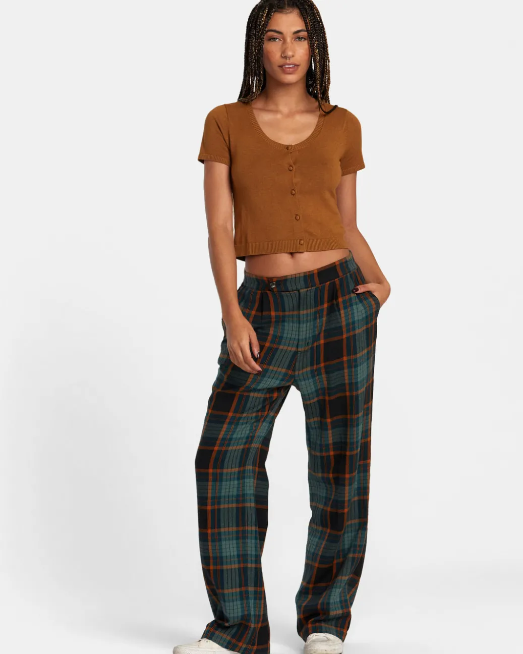 Women RVCA Pants>HUDSON WIDE LEG PANTS