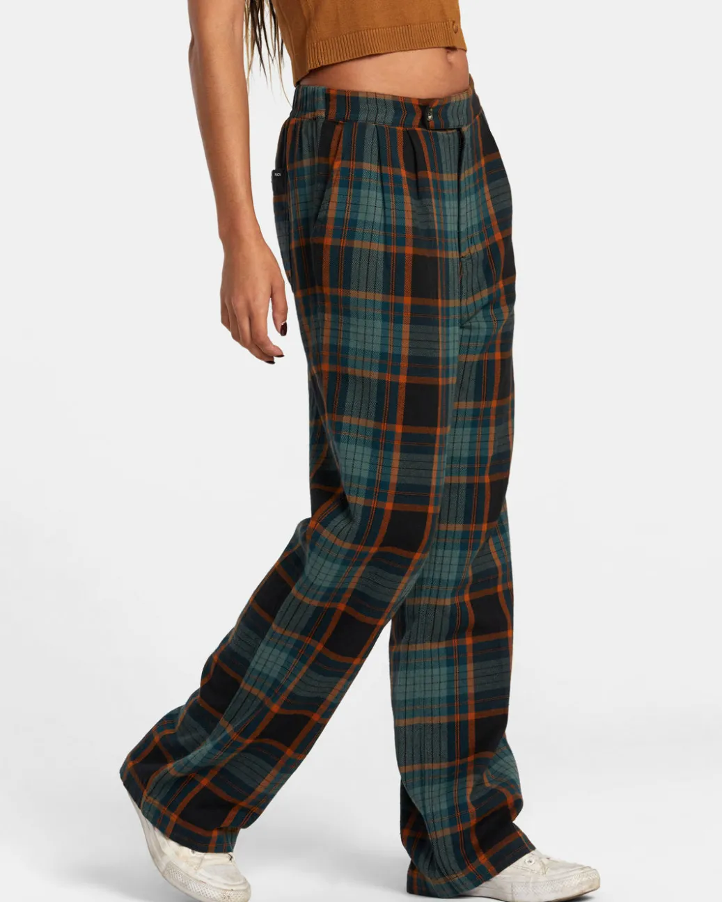Women RVCA Pants>HUDSON WIDE LEG PANTS