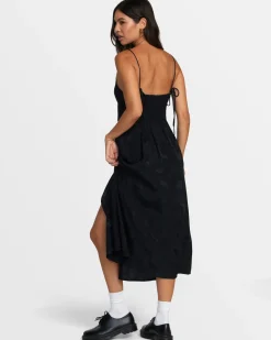 Women RVCA Dresses / Rompers>INVISIBLE MAN MIDI DRESS