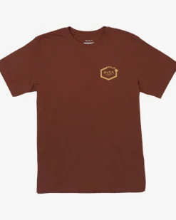 RVCA Tees / Tanks>ISLAND HEX TEE