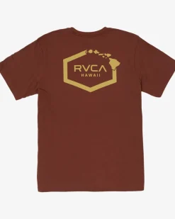 RVCA Tees / Tanks>ISLAND HEX TEE
