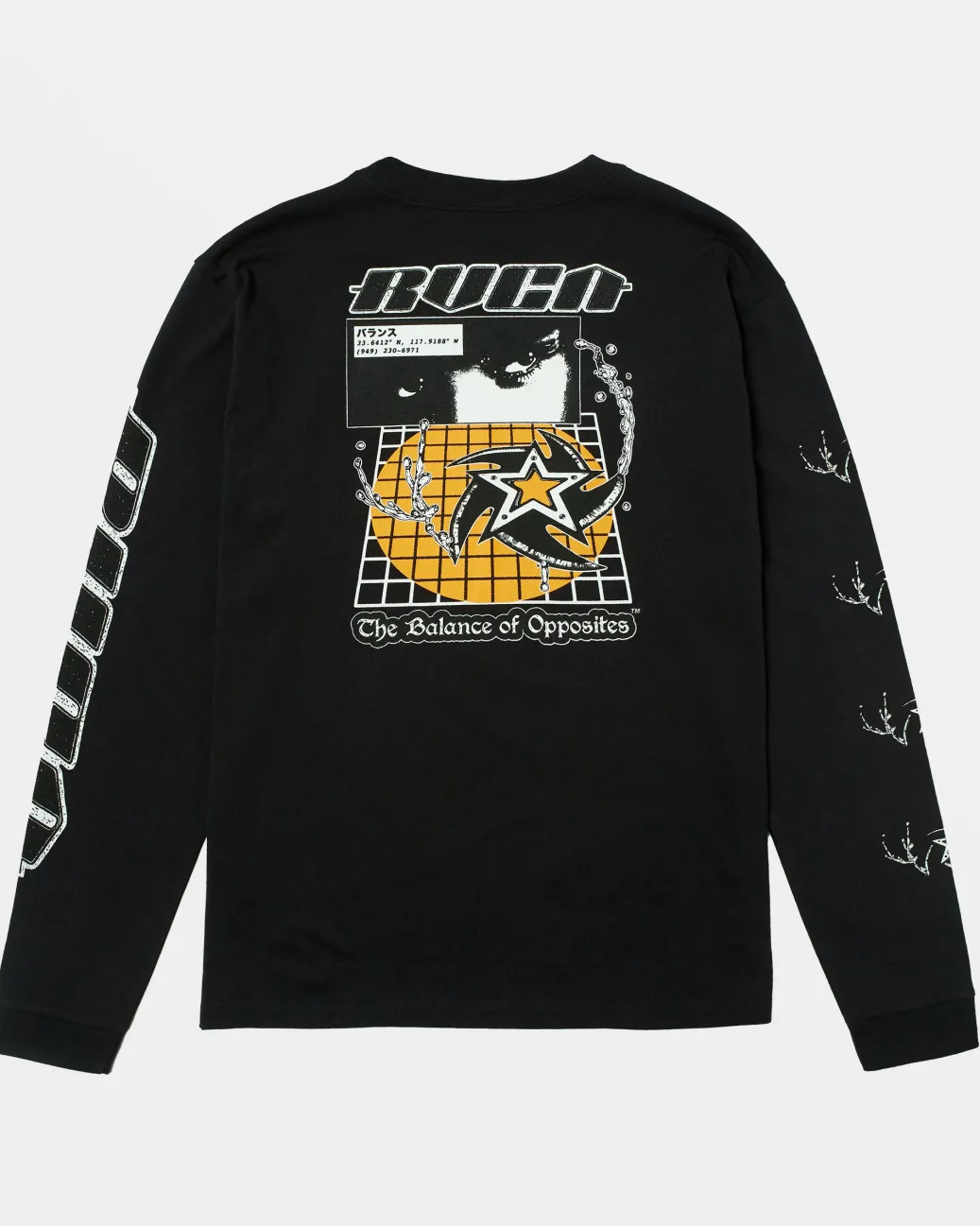 RVCA Tees / Tanks>KELSEY NIZIOLEK BLADES LONG SLEEVE TEE