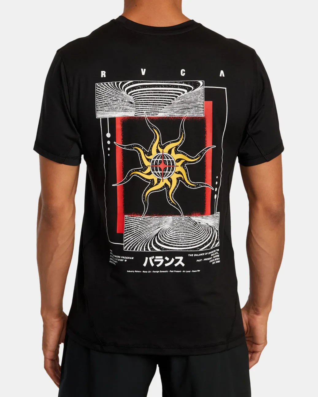 RVCA Workout Shirts|Tees / Tanks>KELSEY NIZIOLEK SPORT VENT TEE