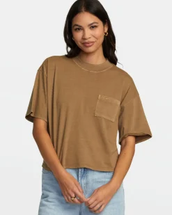 Women RVCA Tees / Tanks>KINNEY TEE