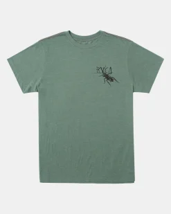 RVCA Tees / Tanks>LIVE ON TEE