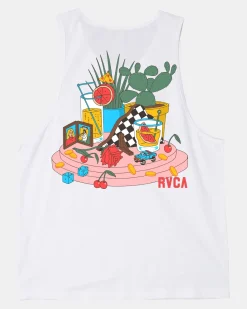 RVCA Tees / Tanks>LUKE P TANK TOP
