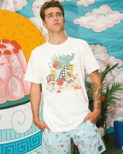 RVCA Tees / Tanks>LUKE STILL LIFE TEE