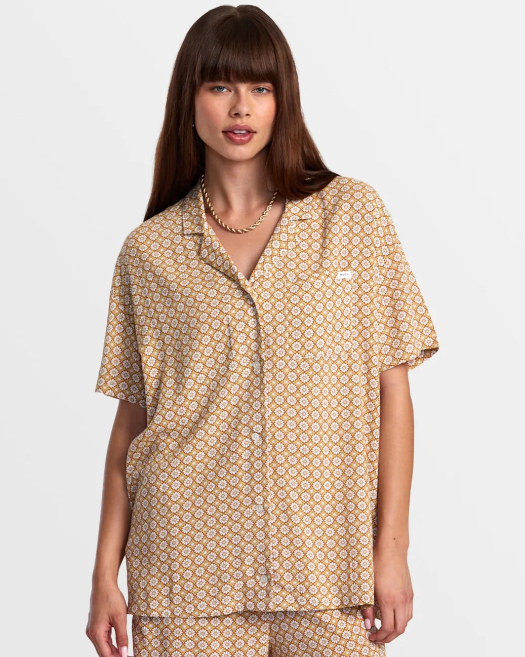 Women RVCA Cover Ups|Cover Ups>LUNA COVERUP TOP