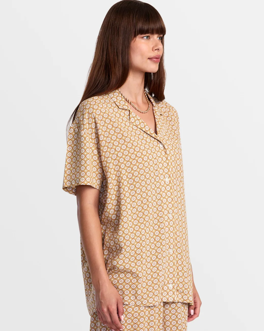 Women RVCA Cover Ups|Cover Ups>LUNA COVERUP TOP