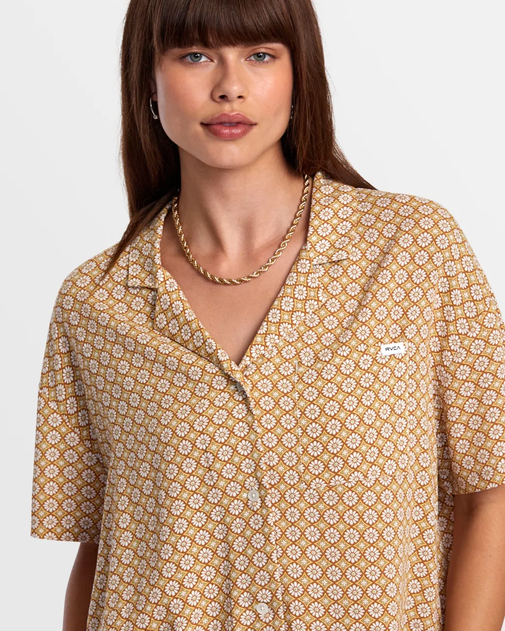 Women RVCA Cover Ups|Cover Ups>LUNA COVERUP TOP