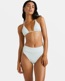Women RVCA Bikini Tops|Bikini Tops>MAISEY SLIDE TRI BIKINI TOP