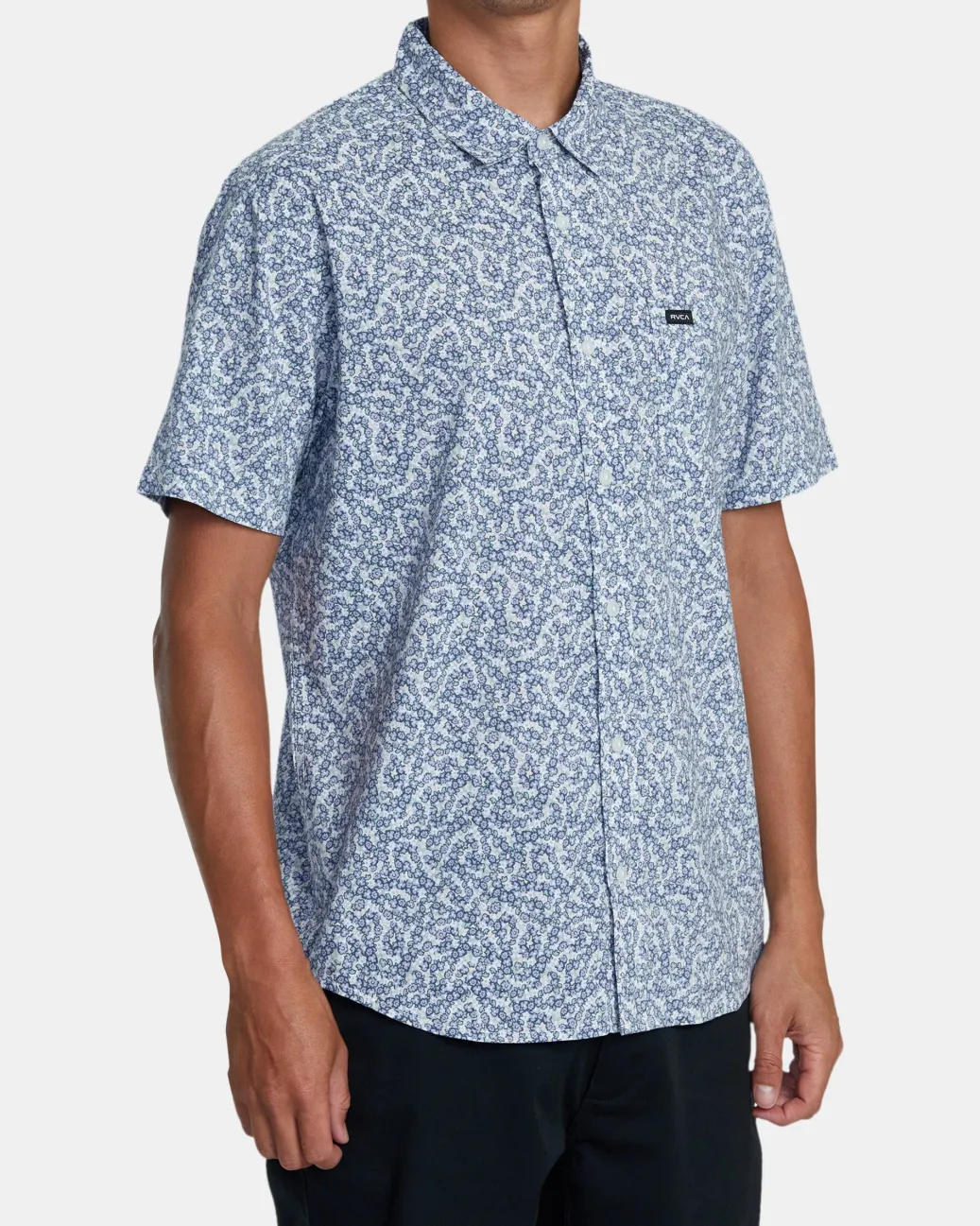 RVCA Shirts / Flannels>MICRO GARDEN SHORT SLEEVE SHIRT