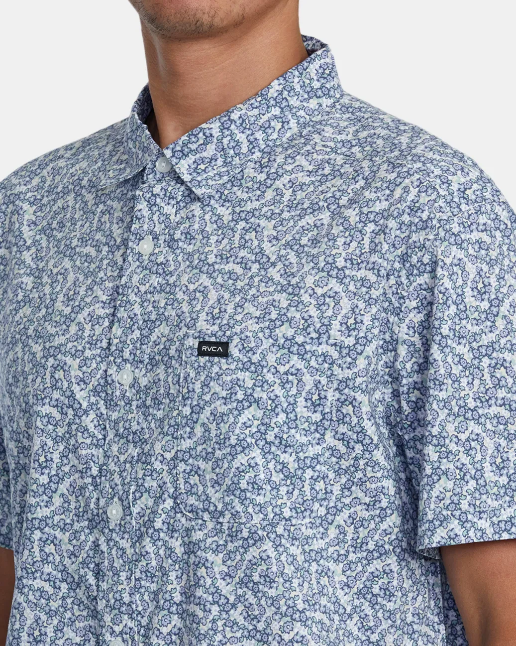 RVCA Shirts / Flannels>MICRO GARDEN SHORT SLEEVE SHIRT
