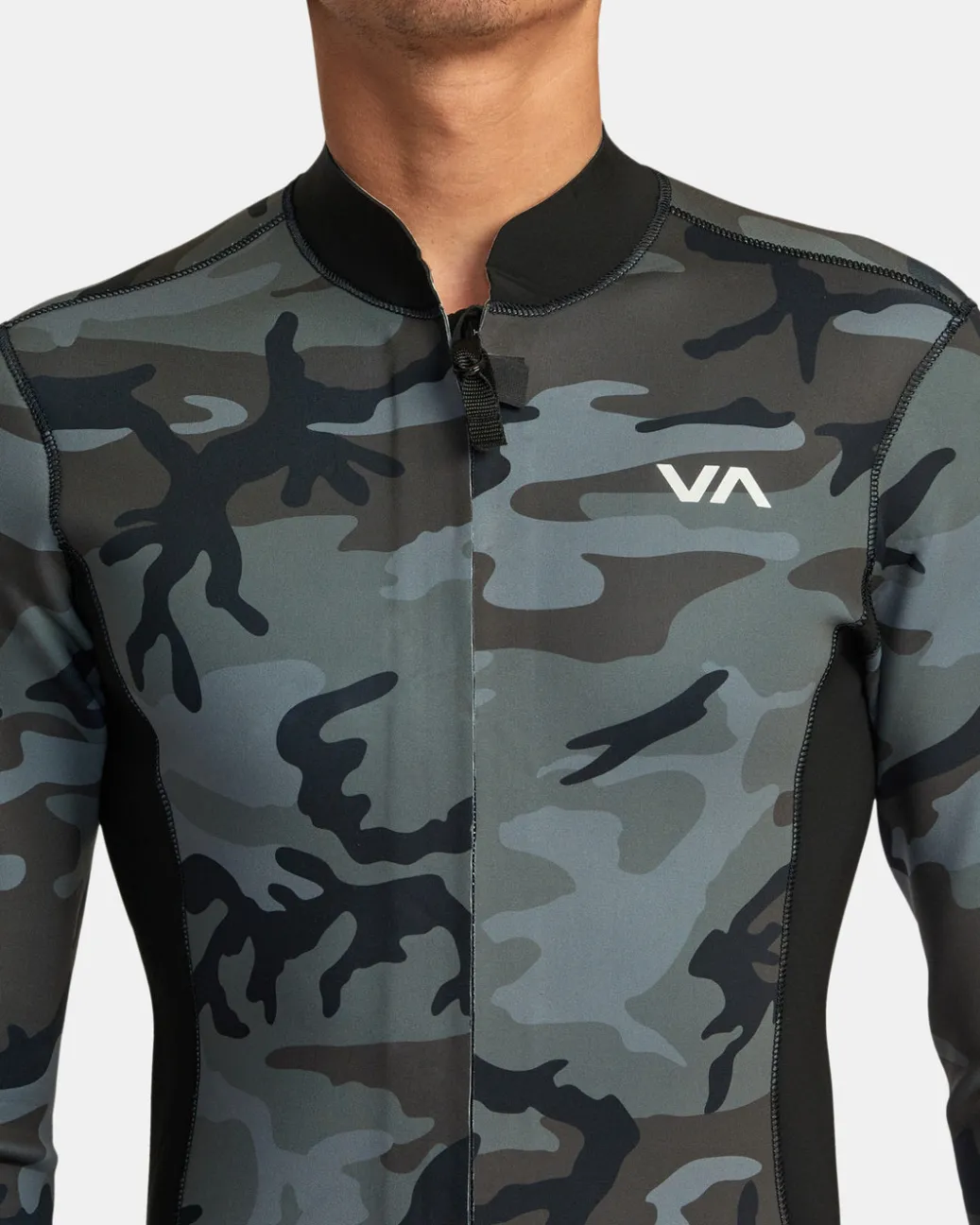 RVCA Neoprene Tops>2MM BALANCE FRONT ZIP WETSUIT JACKET
