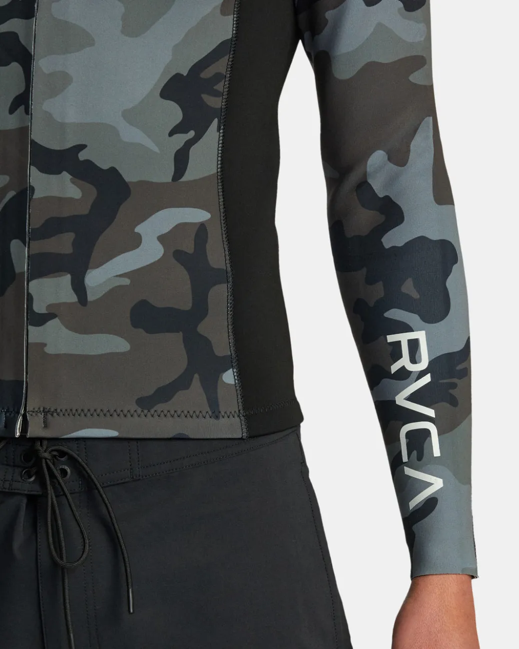 RVCA Neoprene Tops>2MM BALANCE FRONT ZIP WETSUIT JACKET