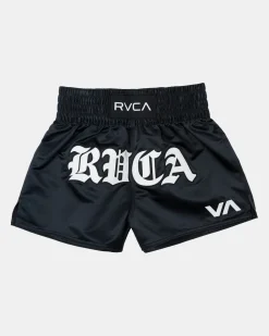 RVCA Athletic Shorts|Athletic Shorts>MUAY THAI MOD 15" BOXING SHORTS