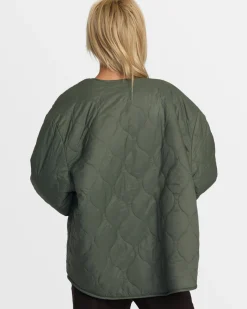 Women RVCA Jackets>NON NEGOTIABLE REVERSIBLE JACKET
