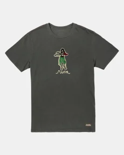 RVCA Tees / Tanks>OBLOW HULA TEE