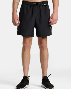 RVCA Shorts / Hybrids>OUTSIDER PACKABLE CARGO SHORTS UTILITY SHORTS