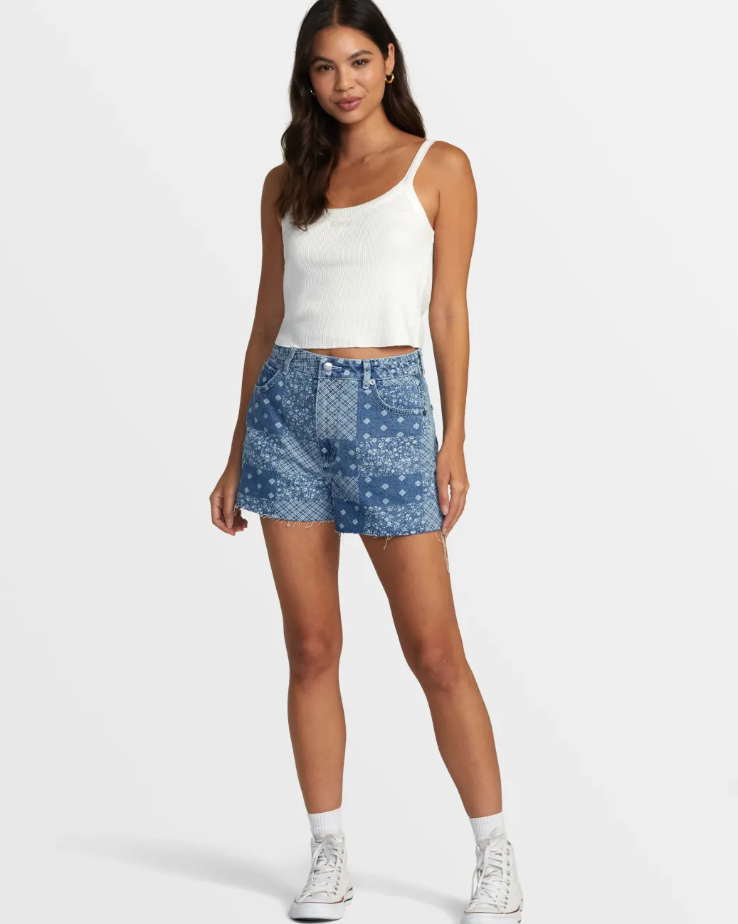 Women RVCA Denim>PACIFIC DENIM SHORTS