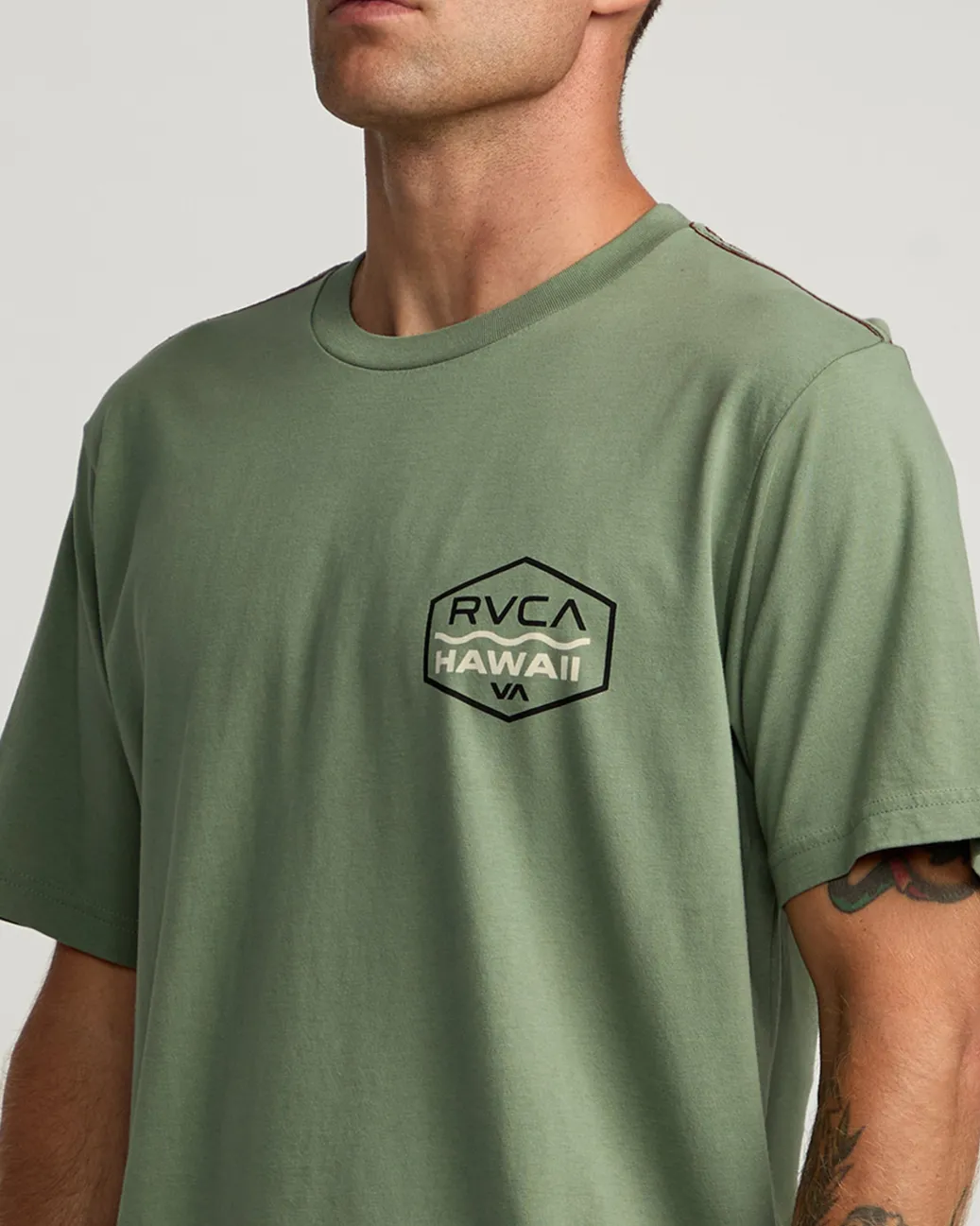 RVCA Tees / Tanks>PALM SHIELD TEE