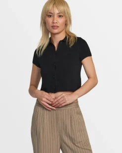 Women RVCA Sweaters>PAST DUE SWEATER